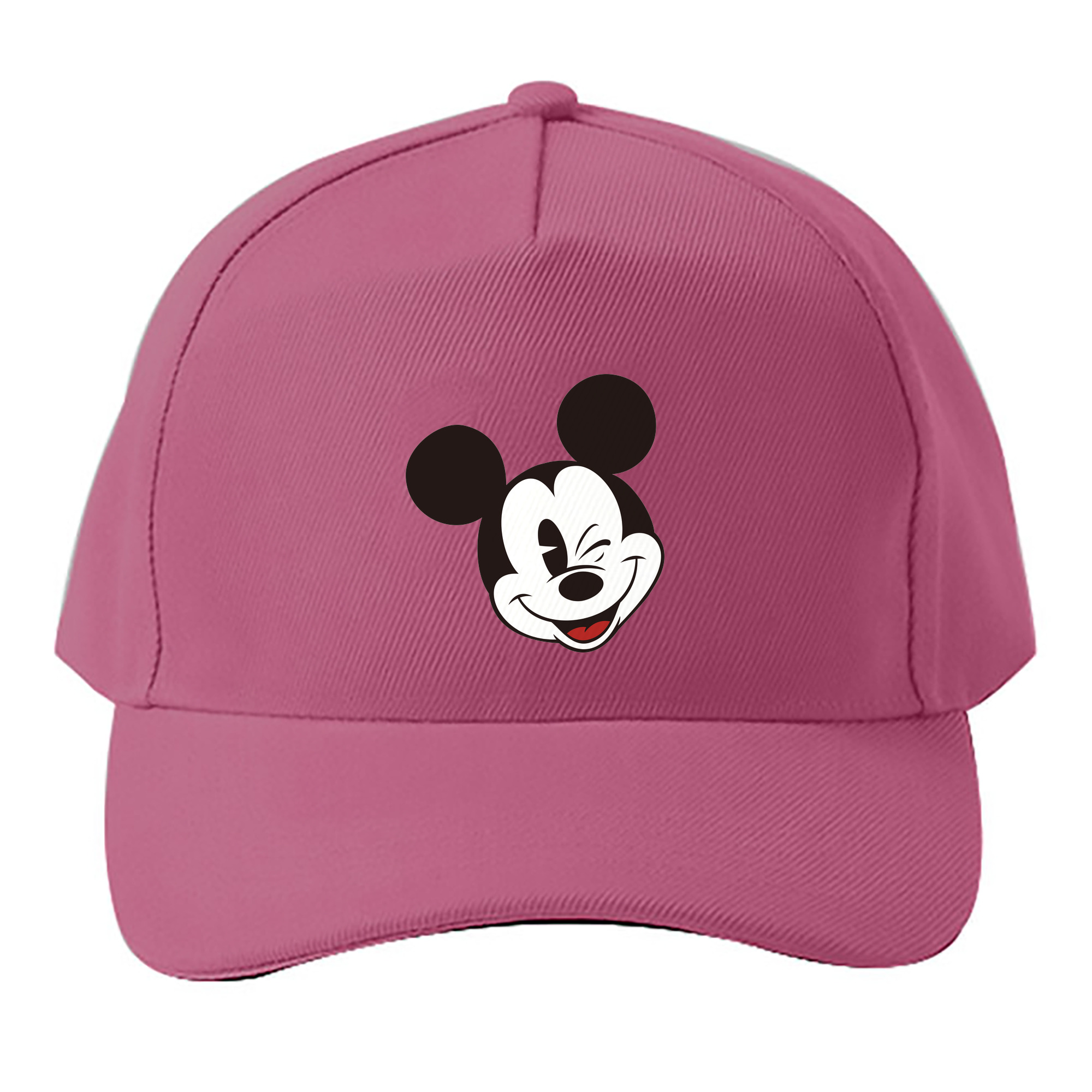 （画像用） ミッキーマウス Mickey Mouse ベースボールキャップ 綿100％ 男女兼用 帽子 スポーツ
